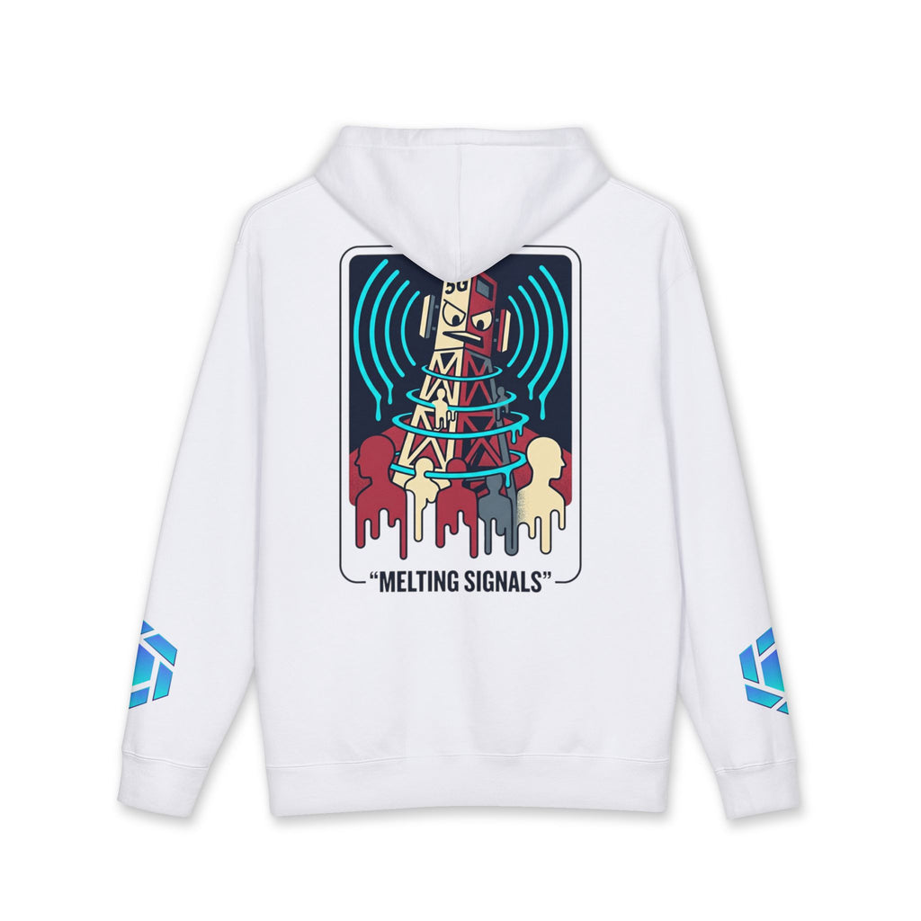 Melting Signals Hoodie —Tetraite Hooded Sweatshirt