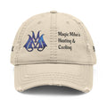 Magic Mike's Heating and Cooling, 100% cotton, Distressed Embroidered Dad Hat