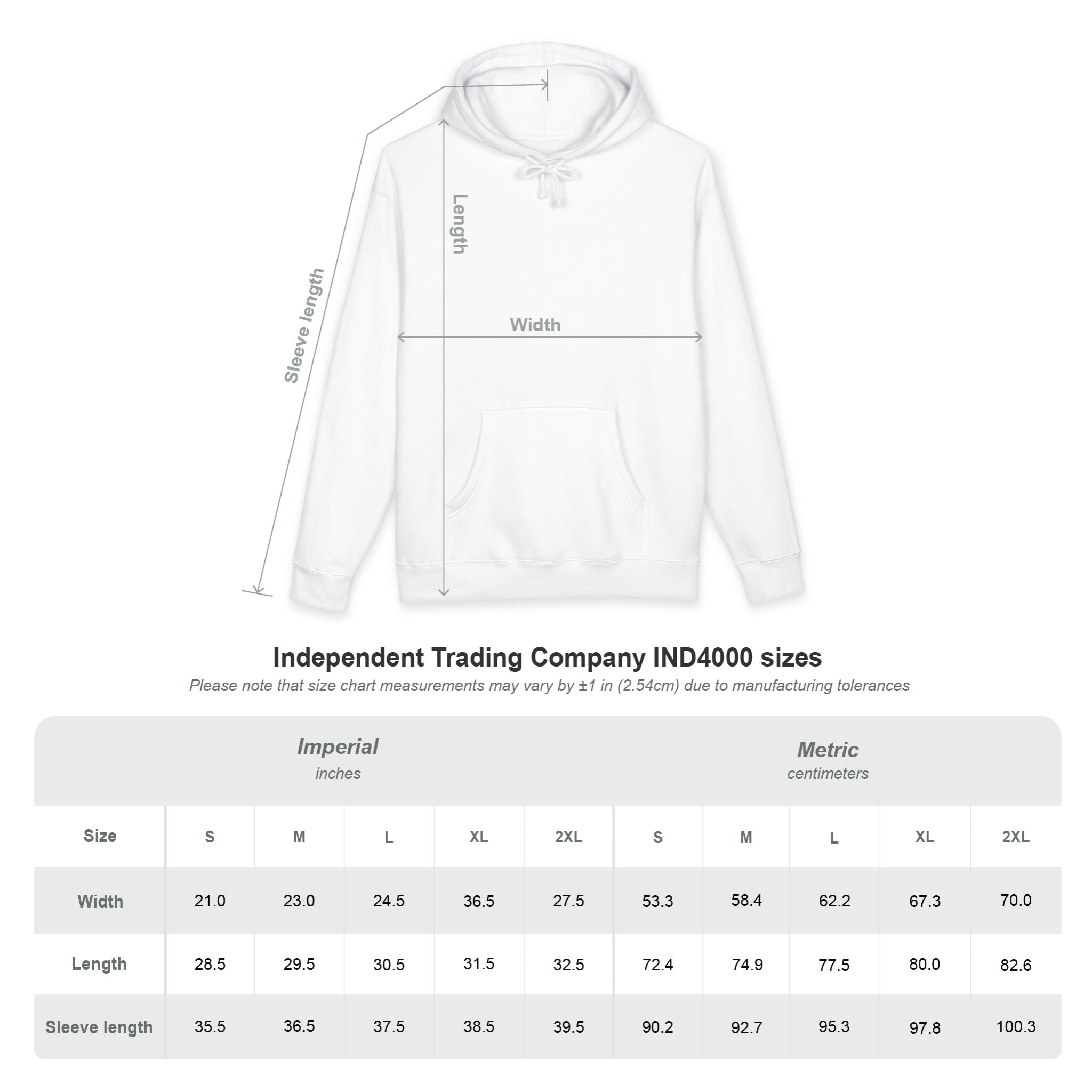 Hoodie — "Magic Mike's Heating & Cooling" Logo Pullover with Purple Tribal Sleeve Accents