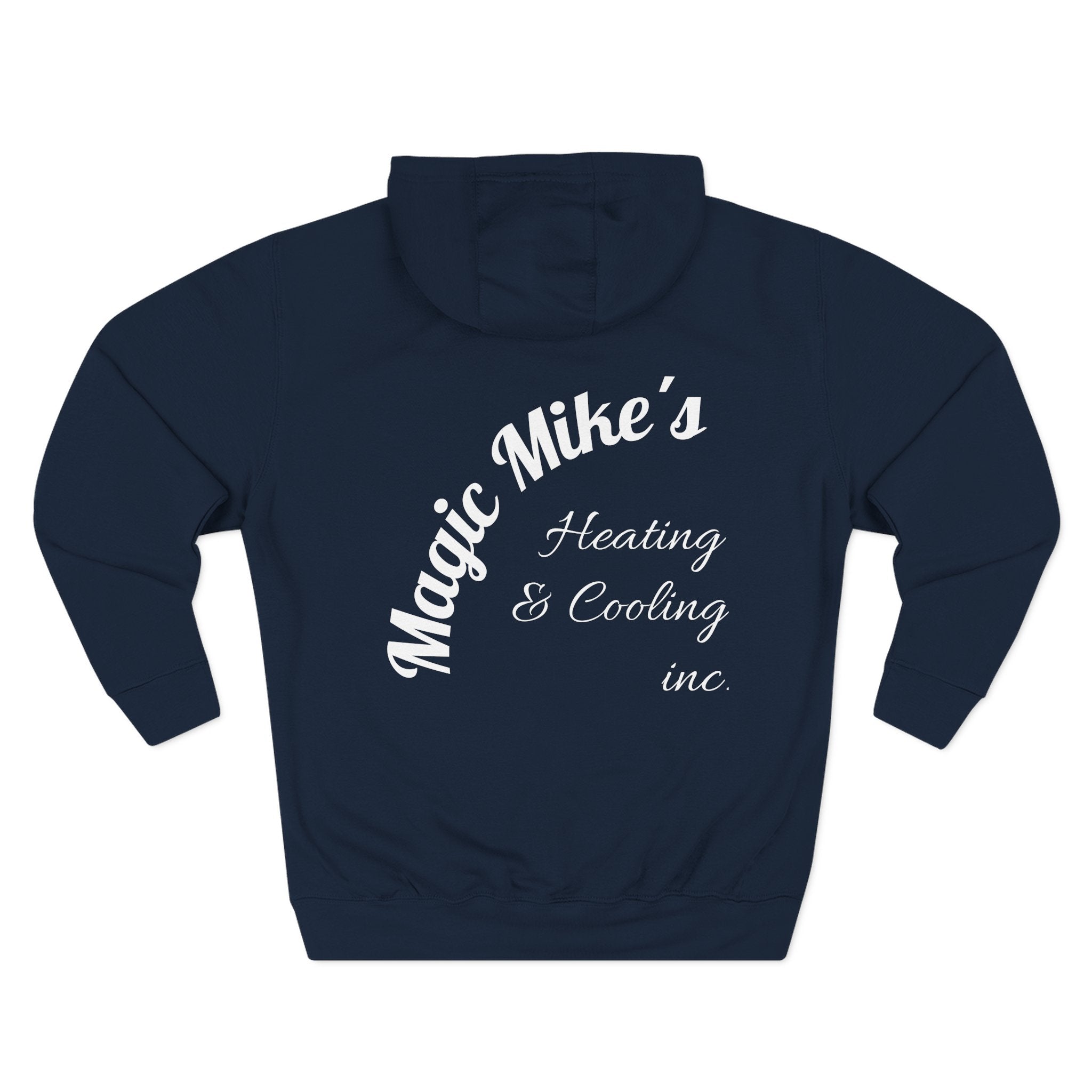 Magic Mike's Heating & Cooling Hoodie — Branded Logo Fleece Pullover