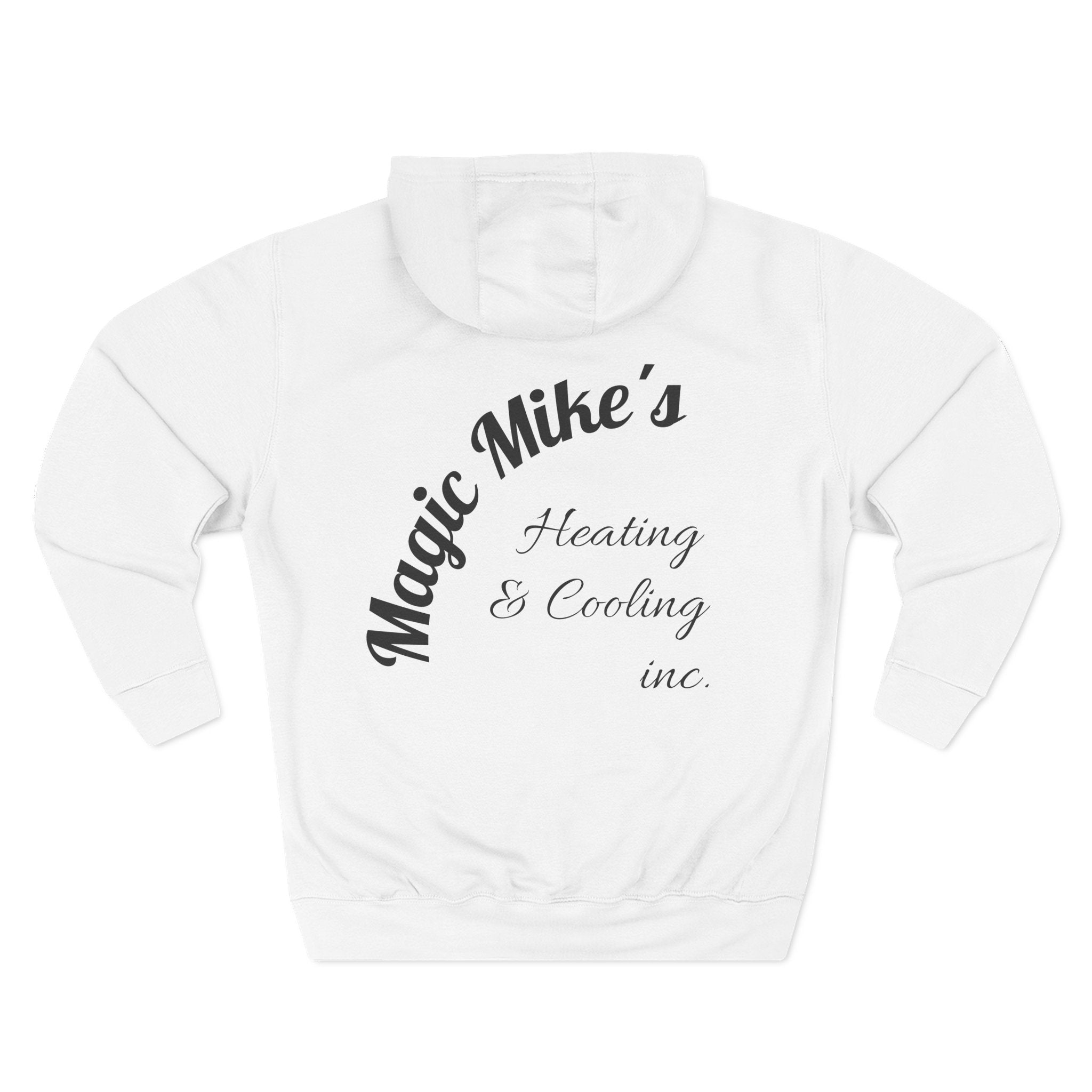 Magic Mike's HVAC Logo Hoodie — Branded Heating & Cooling Fleece Hoodie