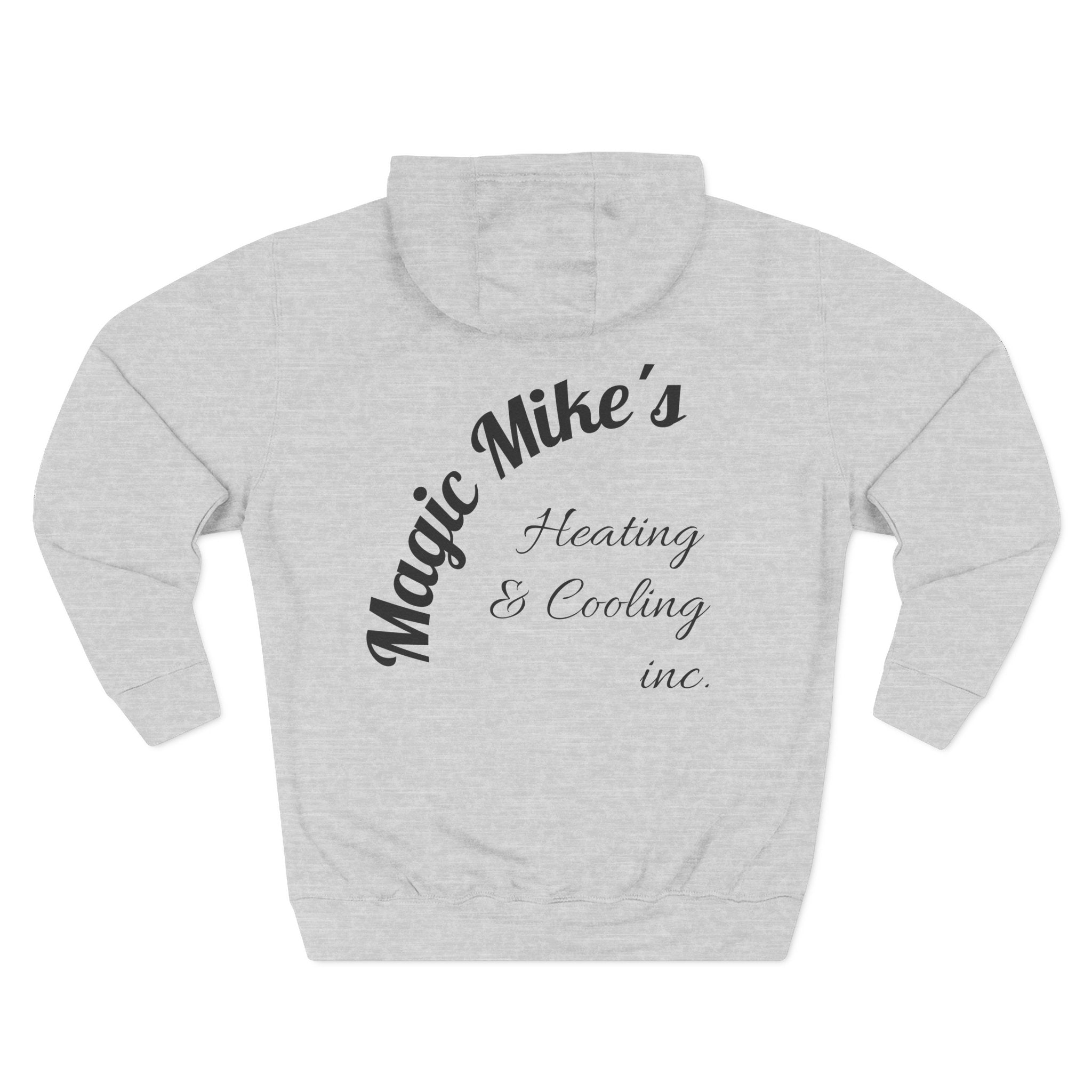 Magic Mike's HVAC Logo Hoodie — Branded Heating & Cooling Fleece Hoodie
