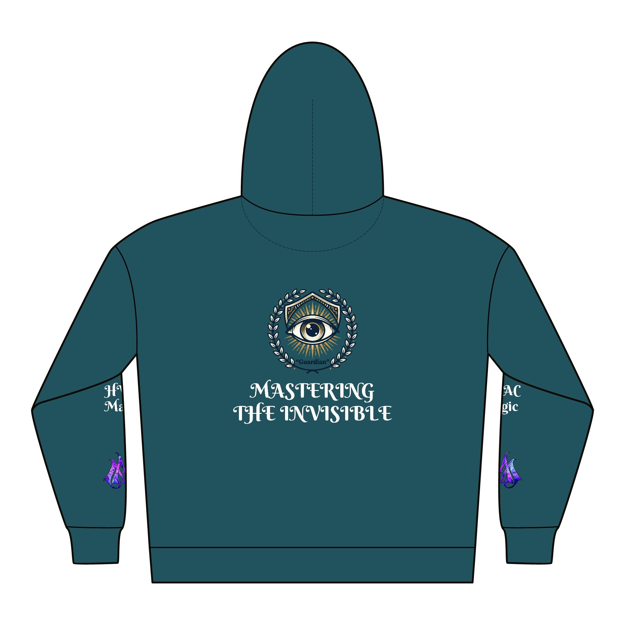 Mastering the Invisible Hoodie 100% Cotton.