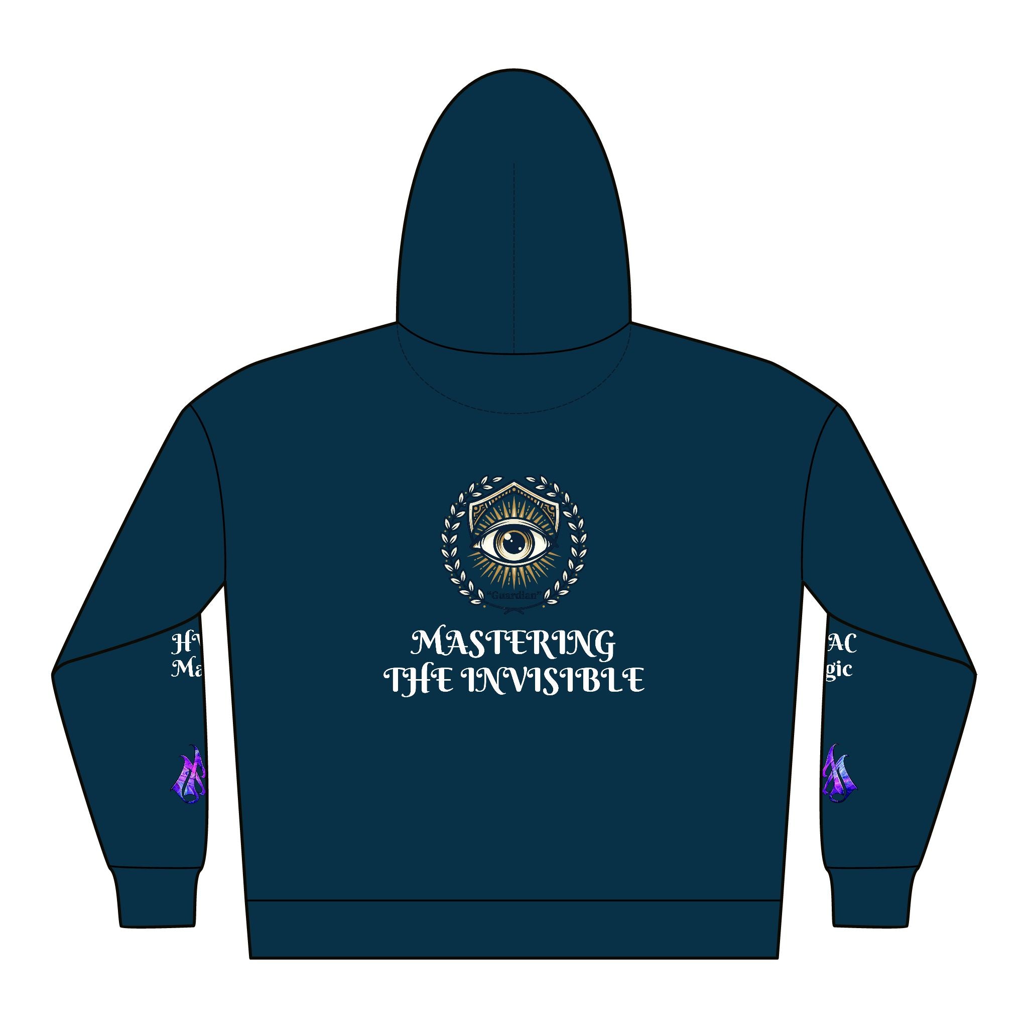 Mastering the Invisible Hoodie 100% Cotton.