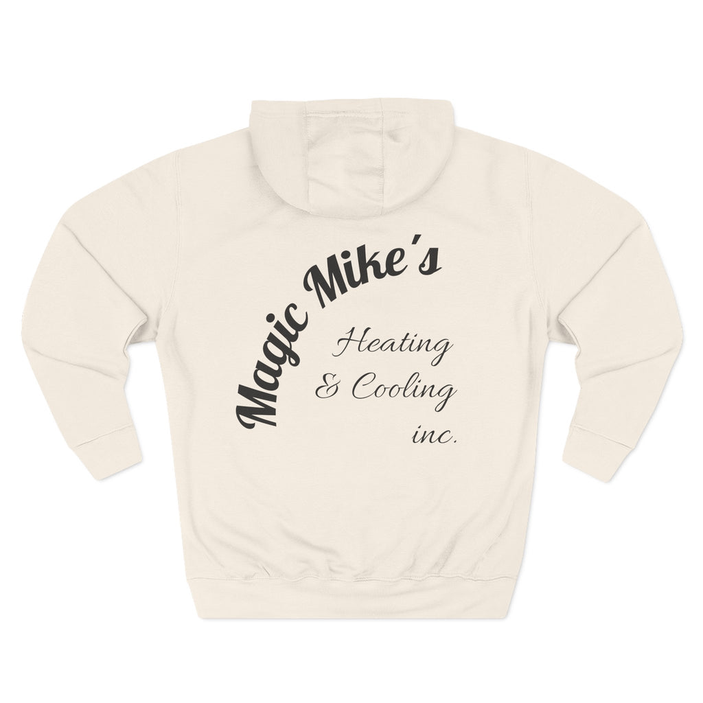 Magic Mike's HVAC Logo Hoodie — Branded Heating & Cooling Fleece Hoodie