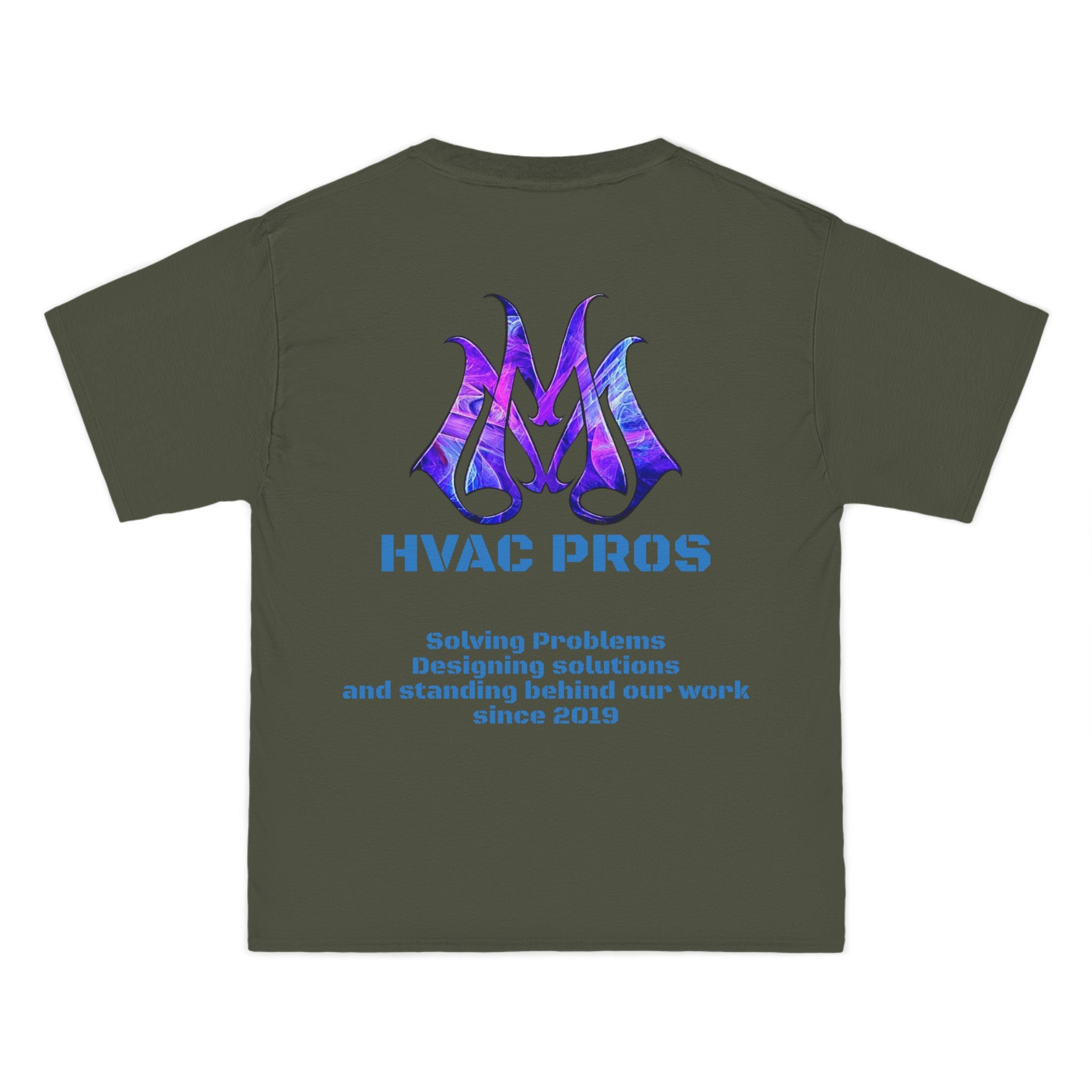 Magic Mike's HVAC Pros Logo T-Shirt — Tradesman Work Tee