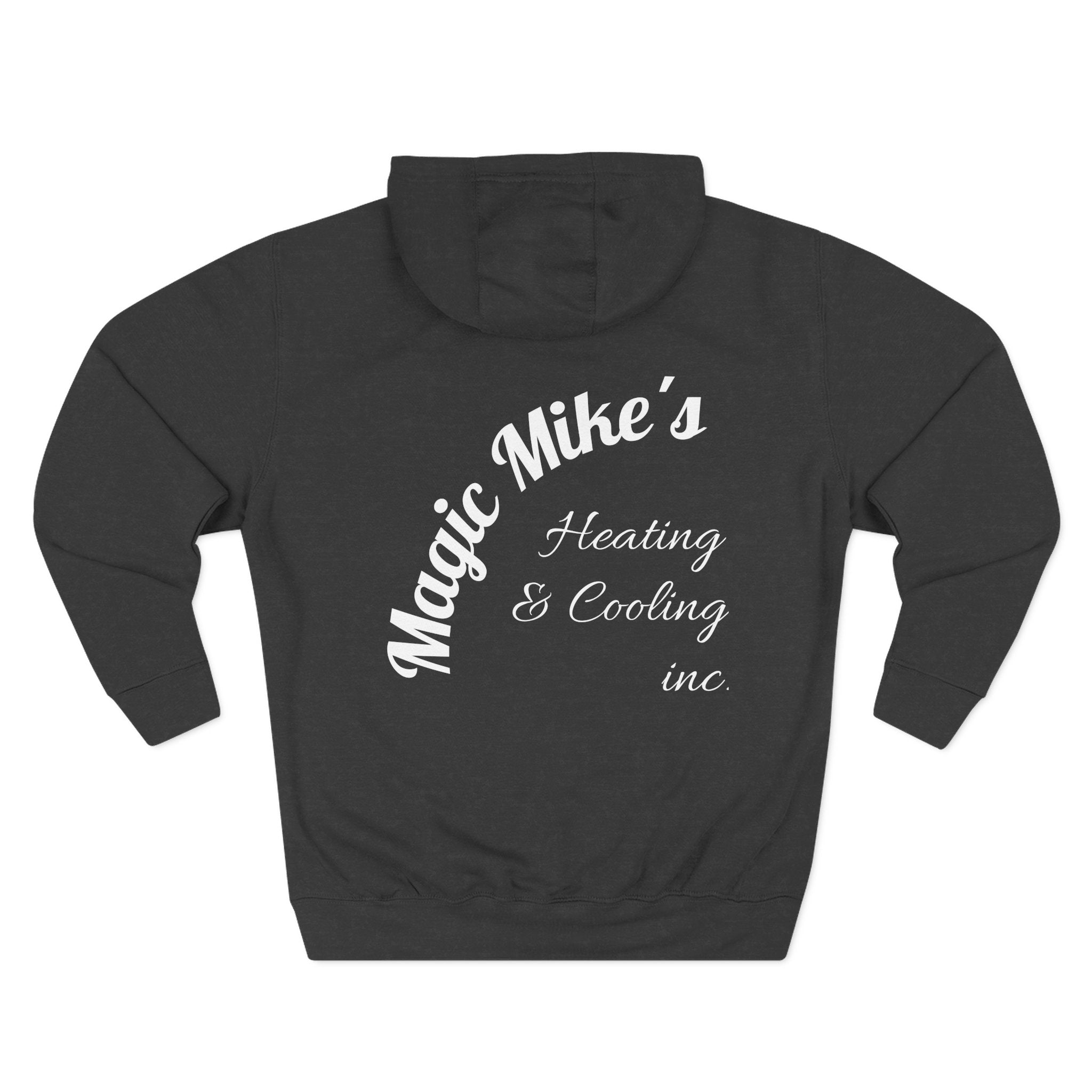 Magic Mike's Heating & Cooling Hoodie — Branded Logo Fleece Pullover