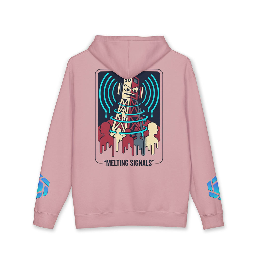 Melting Signals Hoodie —Tetraite Hooded Sweatshirt