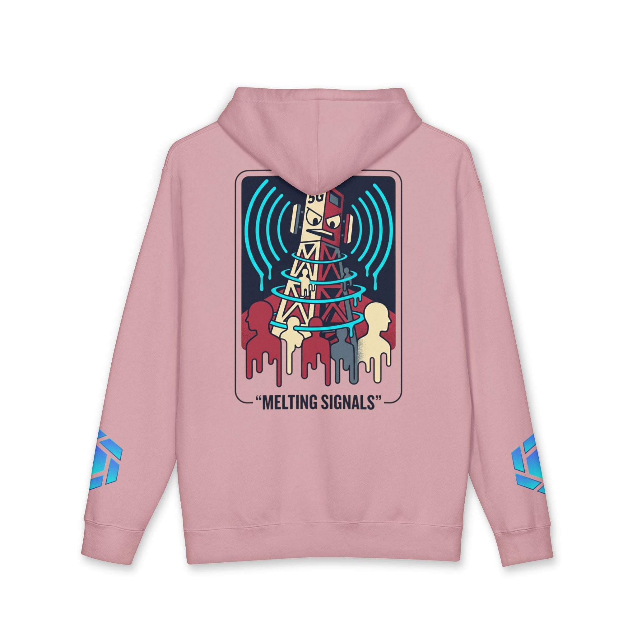 Melting Signals Hoodie —Tetraite Hooded Sweatshirt