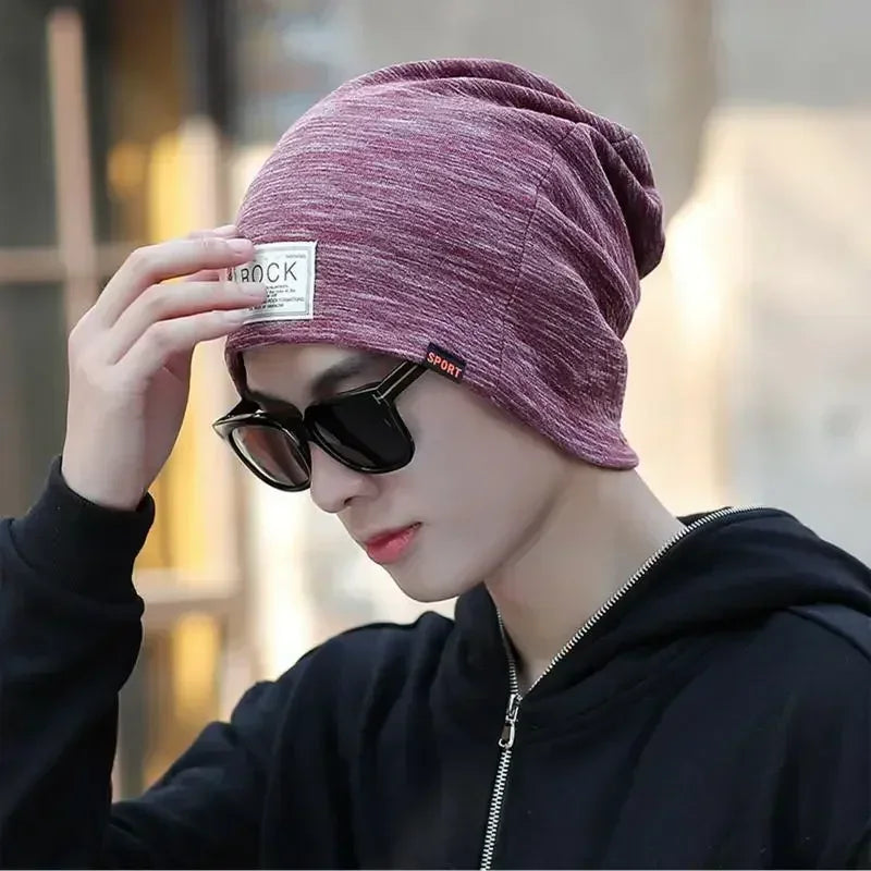 Silver Fiber Electromagnetic Wave Rfid Shielding Solid Color Emf Protection Hat Rf/microwave Beanie Brain Protective Cap
